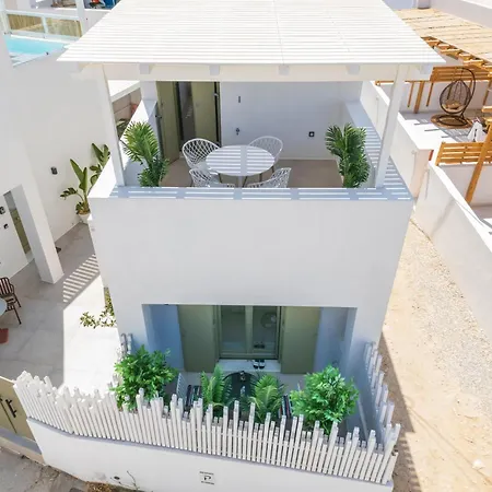 別荘 Joelia In Paros With Private Jacuzzi! *